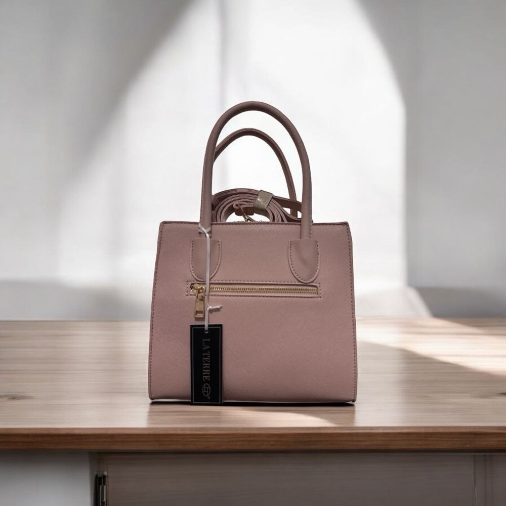 La Terre Fashion Vegan Woman's Handbag Dusty Rise